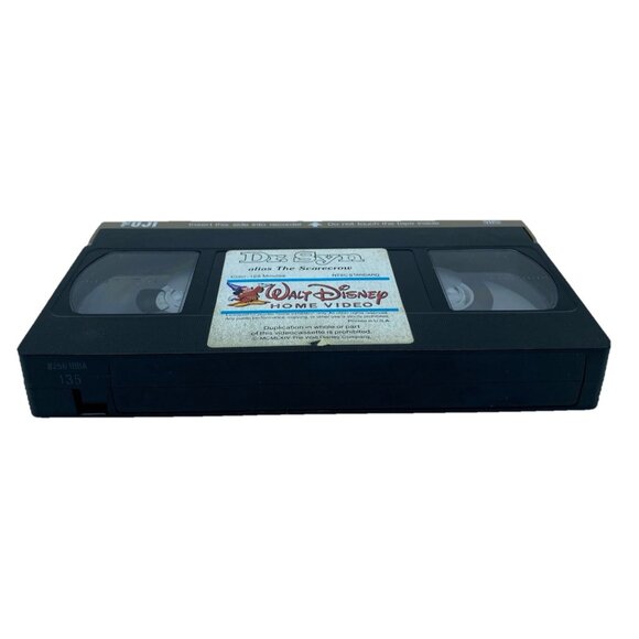 Walt Disney Dr. Syn Alias The Scarecrow VHS Clamshell Vintage Home Video 1964 - Picture 9 of 10